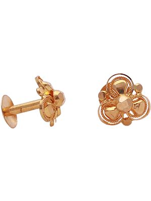 Floral Stud Earrings (Karnaphul)
