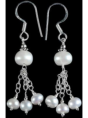 Pearl Shower Earrings