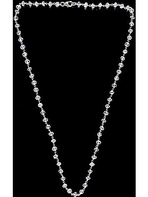 Faceted Rainbow Moonstone Beaded Chain to Hang Your Pendant On