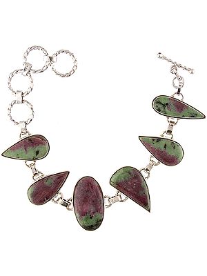 Ruby Zoisite Bracelet