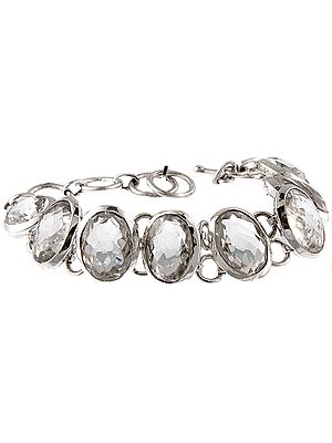 Faceted Crystal Bracelet