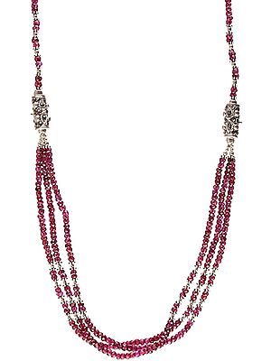 Faceted Garnet Necklace