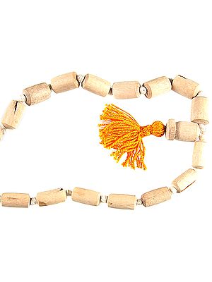 Tulsi (Holy Basil) Mala (Rosary) with 108 Beads for Chanting Mantras and Syllables