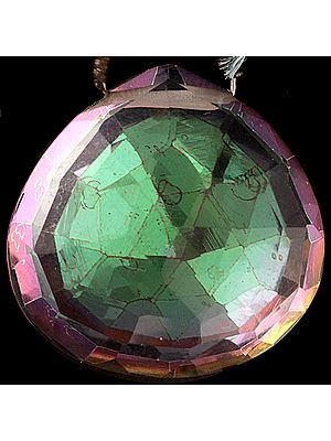 Faceted Mystic Topaz Briolette (Price Per Piece)