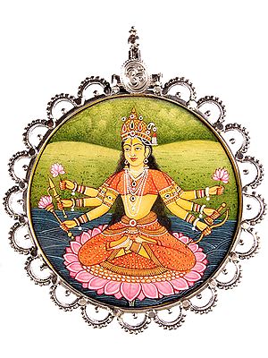 Goddess Tripura Sundari Pendant