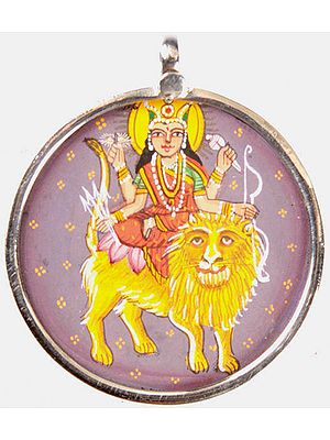 Goddess Durga Pendant