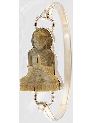 Lord Buddha (Carved in Stone) Bracelet