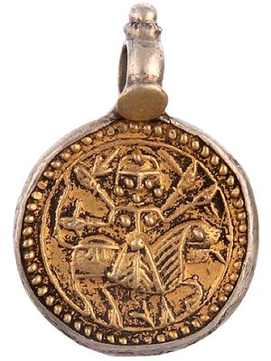 Tribal Tantric Goddess Pendant