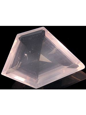 Rose Quartz Undrilled Shape for Setting (Price Per Piece)