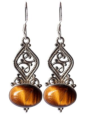 Tiger Eye Earrings