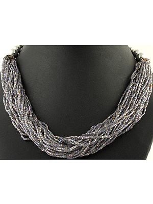 Gray Bunch Necklace