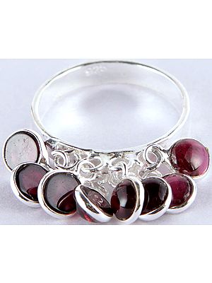 Garnet Bunch Ring