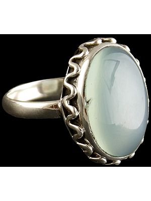 Blue Chalcedony Ring