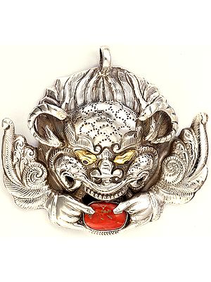 Coral Dragon Pendant