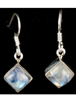 Rainbow Moonstone Earrings