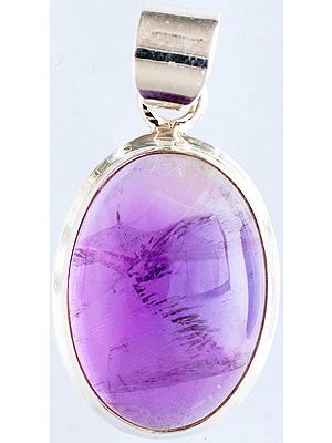 Amethyst Oval Pendant