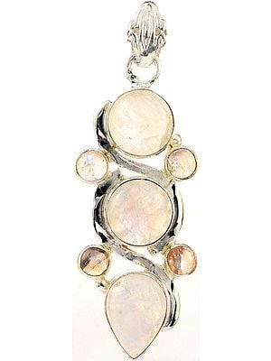 Rainbow Moonstone Pendant