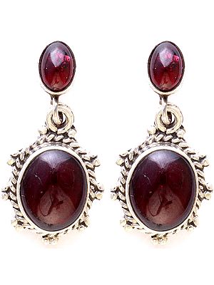 Garnet Earrings