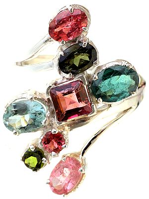 Faceted Tourmaline Ring