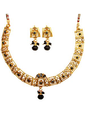 Polki Necklace Set