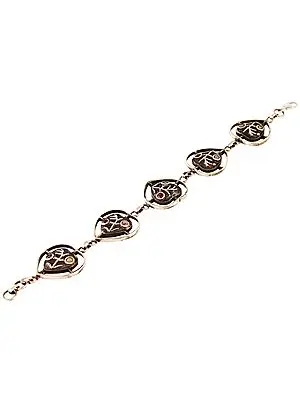 Faceted Gemstone Valentine Bracelet