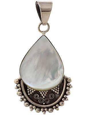 MOP (Shell) Pear-Shape Pendant