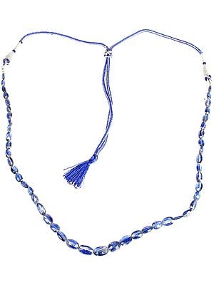 Faceted Kyanite Necklace