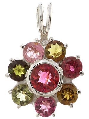 Faceted Tourmaline Pendant