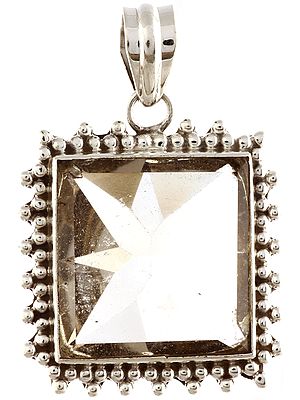Faceted Crystal Pendant
