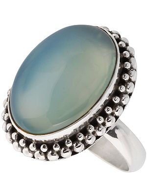 Blue Chalcedony Ring