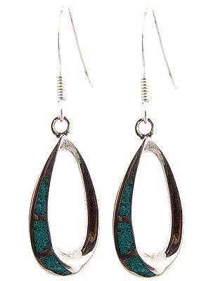 Sterling Inlay Earrings
