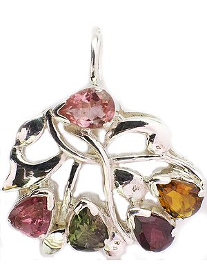Faceted Tourmaline Handcrafted Pendant