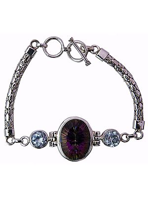 Mystic Topaz Bracelet with BT