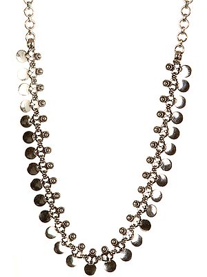 Sterling Discs Necklace