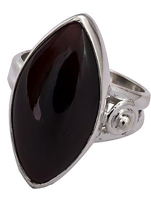Garnet Marquis Ring