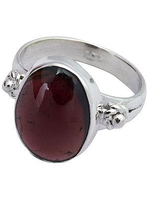 Garnet Oval Ring