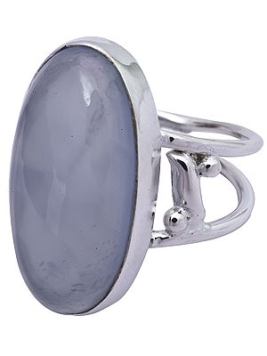 Blue Chalcedony Ring