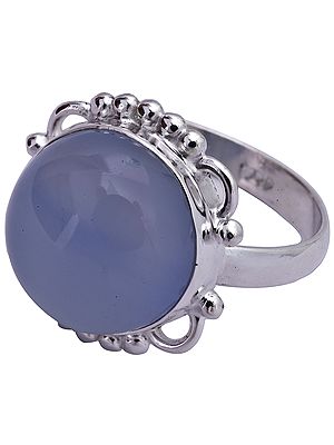 Blue Chalcedony Ring