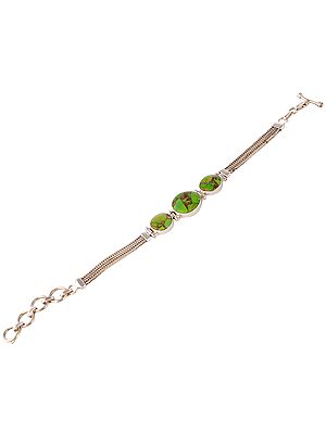 Green Mohave Turquoise Bracelet