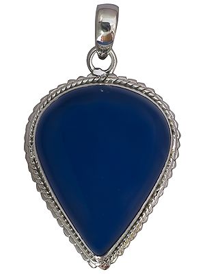 Blue Chalcedony Pendant