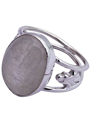 Rose Quartz Ring (Mixed Design)