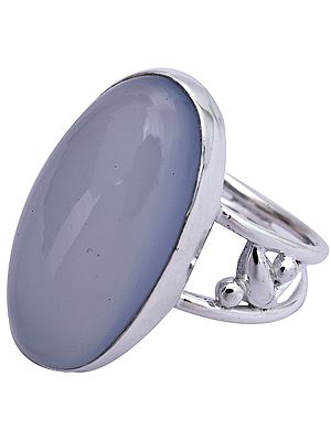 Blue Chalcedony Ring