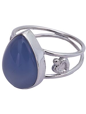 Blue Chalcedony Ring