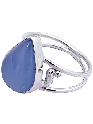 Blue Chalcedony Ring