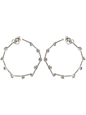 Sterling Knotted Rope Anklets (Price Per Pair)