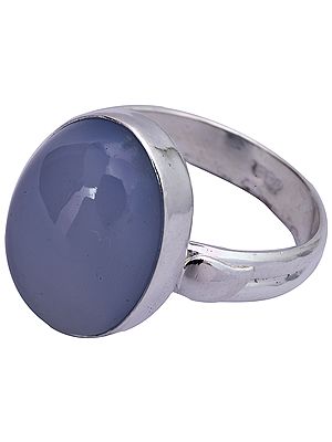 Blue Chalcedony Ring