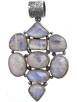 Rainbow Moonstone Pendant