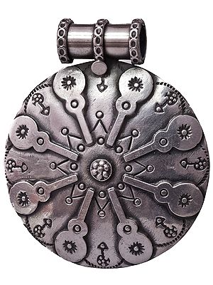 Sterling Disc Pendant
