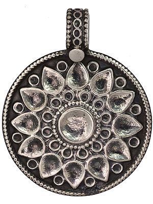 Sterling Flower Pendant