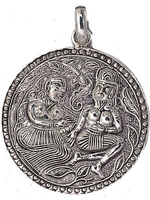 Tantric Form of Shiva and Parvati (Pendant)